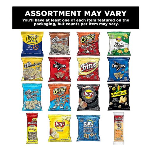 【Flash Sale + Free Shipping】Frito-Lay 40 Count Classic Snack Care Package - Mix of Cookies, Crackers, Chips & Nuts and More - Image 2