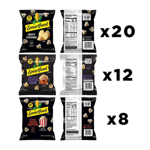 【2025 Flash Sales+ Free Shipping】Smartfood 40 Pack 0.5 Ounce Popcorn Variety Pack - Image 2