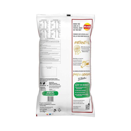 【2025 Flash Sales+ Free Shipping】Walkers Classic Variety Crisps Box (60 Single Bags) - Image 3