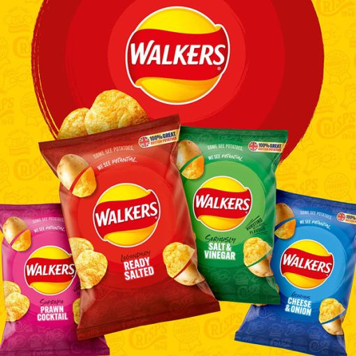 【2025 Flash Sales+ Free Shipping】Walkers Classic Variety Crisps Box (60 Single Bags) - Image 4