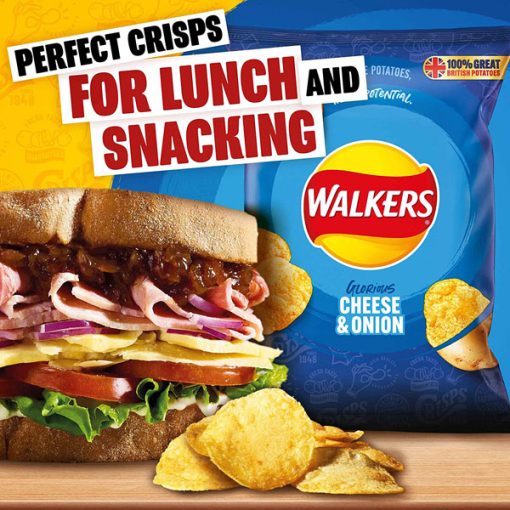 【2025 Flash Sales+ Free Shipping】Walkers Classic Variety Crisps Box (60 Single Bags) - Image 6