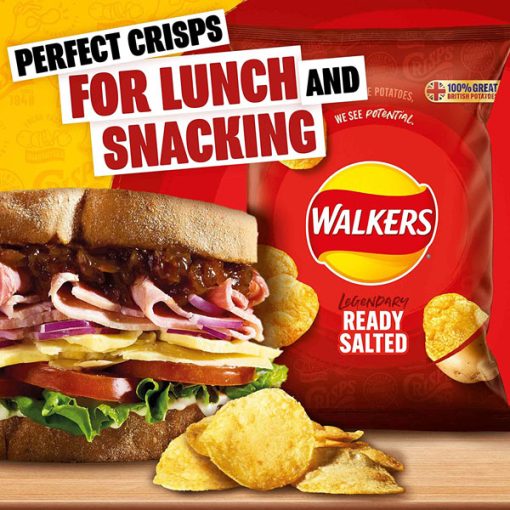 【2025 Flash Sales+ Free Shipping】Walkers Classic Variety Crisps Box (60 Single Bags) - Image 7