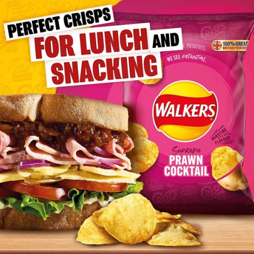 【2025 Flash Sales+ Free Shipping】Walkers Classic Variety Crisps Box (60 Single Bags) - Image 9