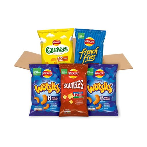 【2025 Flash Sales+ Free Shipping】Walkers 48 Packs Under 100 Calories Crisps Snack Box