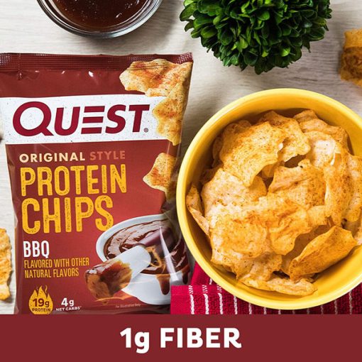 【2025 Flash Sales+ Free Shipping】Quest 1.1 Ounce Nutrition BBQ High Protein Protein Chips - Pack of 12 - Image 4