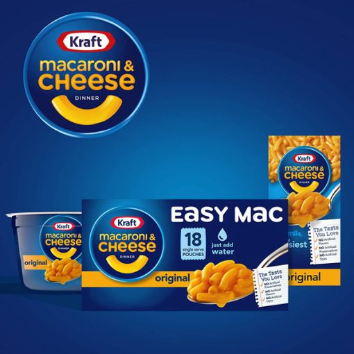 【Flash Sale + Free Shipping】Kraft 18 Pouches Easy Mac Original Flavor Macaroni and Cheese Meal - Image 7