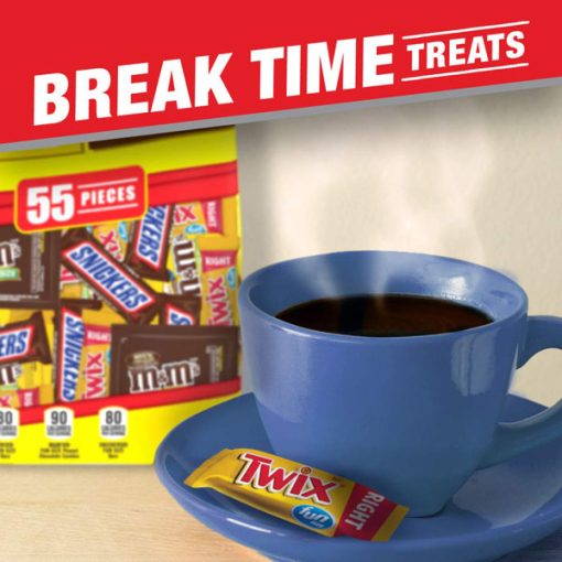 【2025 Flash Sales+ Free Shipping】SNICKERS, M&M'S & TWIX 31.18-Ounce 55 Piece Bag Fun Size Chocolate Candy Variety Mix - Image 4