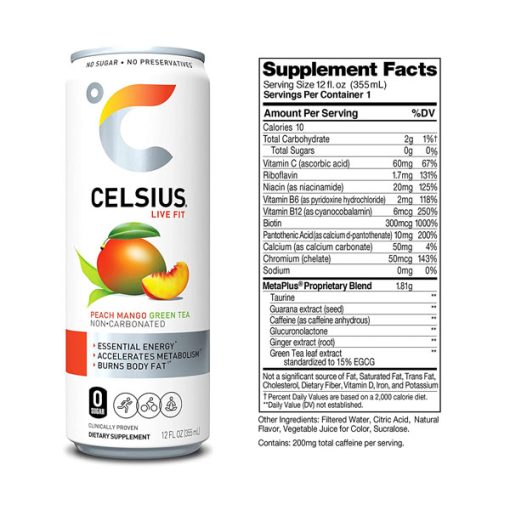 【Flash Sale + Free Shipping】CELSIUS Functional Essential Energy Drink - Official Variety Pack 12 Fl Oz (Pack of 12) - Image 6