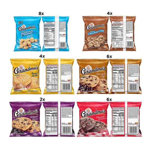 【2025 Flash Sales+ Free Shipping】Grandma's Cookies Variety Pack of 30 - Image 2