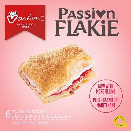 【Flash Sale + Free Shipping】4-Pack Vachon Passion Flakie Pastries Apple Raspberry 305g/10.8oz - Image 3