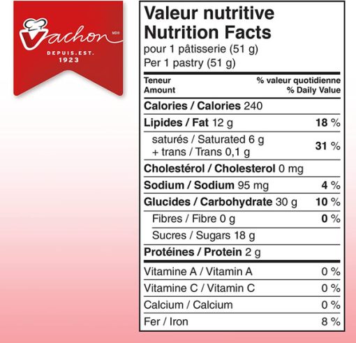 【Flash Sale + Free Shipping】4-Pack Vachon Passion Flakie Pastries Apple Raspberry 305g/10.8oz - Image 6