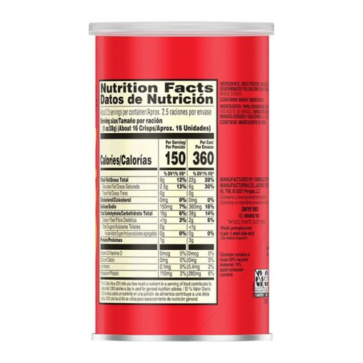 【2025 Flash Sales+ Free Shipping】Pringles Original 12 Cans 2.3 oz Potato Crisps Chips - Image 8