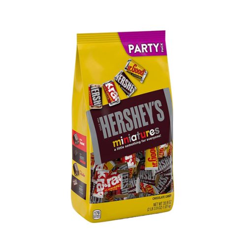 【2025 Flash Sales+ Free Shipping】HERSHEY'S 35.9 oz Miniatures Assorted Chocolate Snack Party Pack