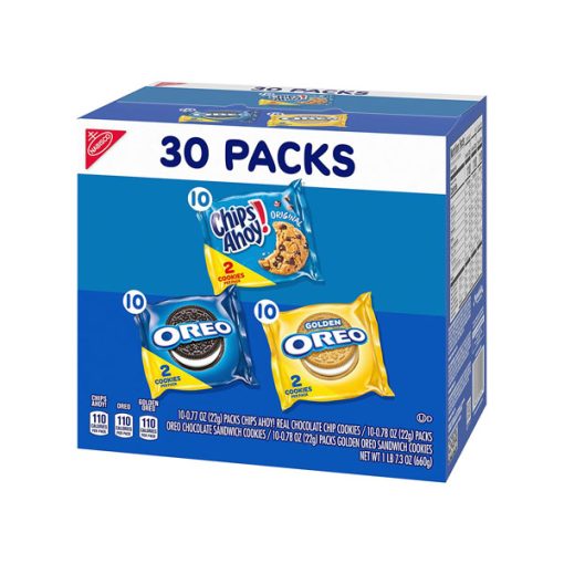 【2025 Flash Sales+ Free Shipping】Nabisco Sweet Treats 30 Snack Packs Cookie Variety Pack - Image 11
