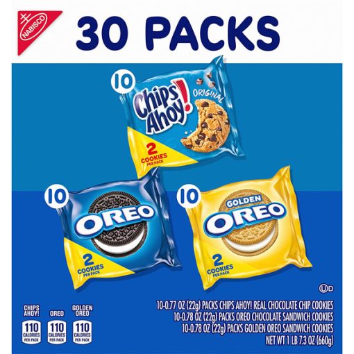 【2025 Flash Sales+ Free Shipping】Nabisco Sweet Treats 30 Snack Packs Cookie Variety Pack - Image 12