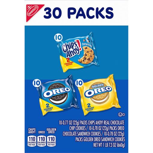 【2025 Flash Sales+ Free Shipping】Nabisco Sweet Treats 30 Snack Packs Cookie Variety Pack - Image 13