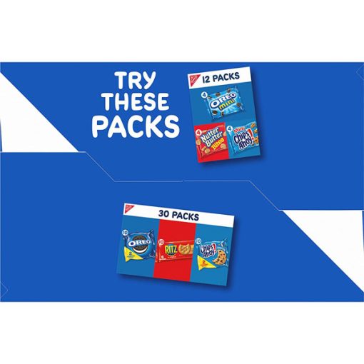 【2025 Flash Sales+ Free Shipping】Nabisco Sweet Treats 30 Snack Packs Cookie Variety Pack - Image 16