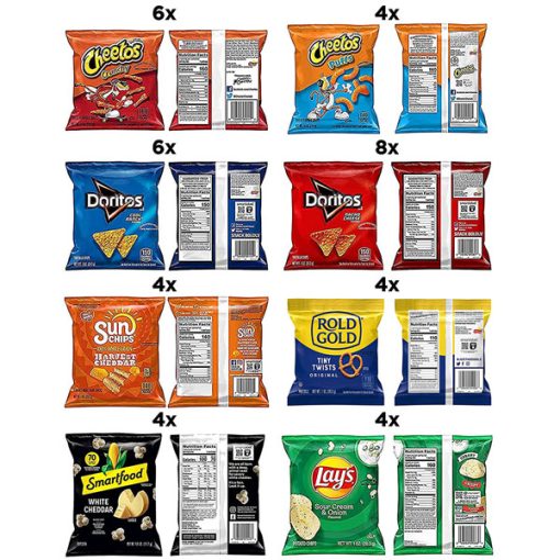 【Limited Time Deals + Free Shipping】Frito-Lay 40 Count Fun Times Mix Variety Pack - Image 2