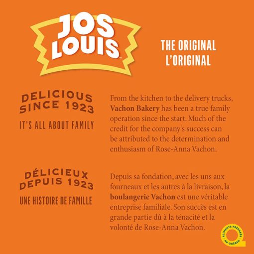 【Flash Sale + Free Shipping】6-Pack VACHON The Original Jos Louis Cakes with Layers of Sponge Cake (36 Counts) - Image 5