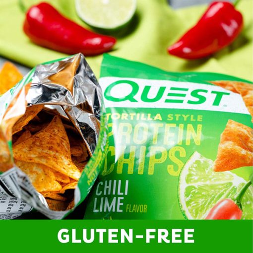 【2025 Flash Sales+ Free Shipping】Quest 1.1 Ounce Nutrition Chili Lime Tortilla Style Protein Chips - Pack of 12 - Image 4