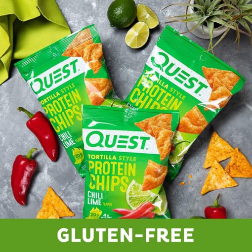 【2025 Flash Sales+ Free Shipping】Quest 1.1 Ounce Nutrition Chili Lime Tortilla Style Protein Chips - Pack of 12 - Image 6