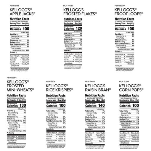 【Flash Sale + Free Shipping】Kellogg's 48 Boxes Bulk Pantry Staples Cold Breakfast Cereal - Image 4