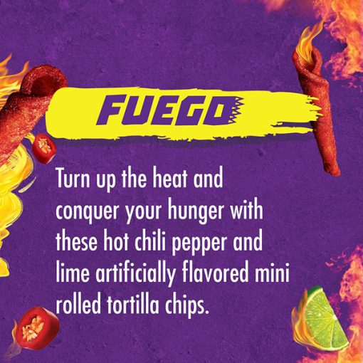 【2025 Flash Sales+ Free Shipping】Takis 30.75 Ounces 25 Individual Snack Packs Hot Chili Pepper and Lime Artificially Flavored Mini Fuego Rolled Tortilla Chips - 1.23 Ounces Each - Image 5