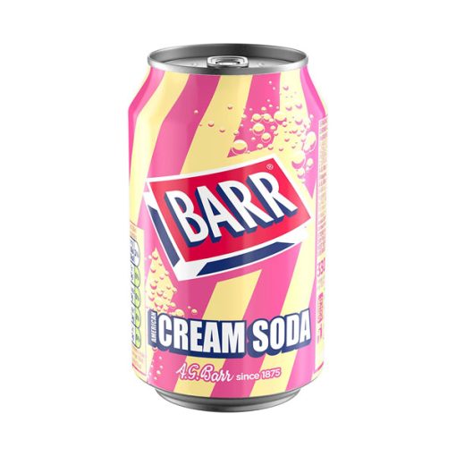 【2025 Flash Sales+ Free Shipping】BARR American Cream Low Sugar Soda - 24 pack 330 ml Fizzy Drink Cans - Image 6