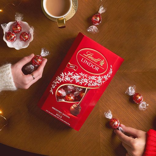 【2025 Flash Sales+ Free Shipping】Lindt Lindor 600g Milk Chocolate Truffles Box Extra Large - Approx 48 balls - Image 6