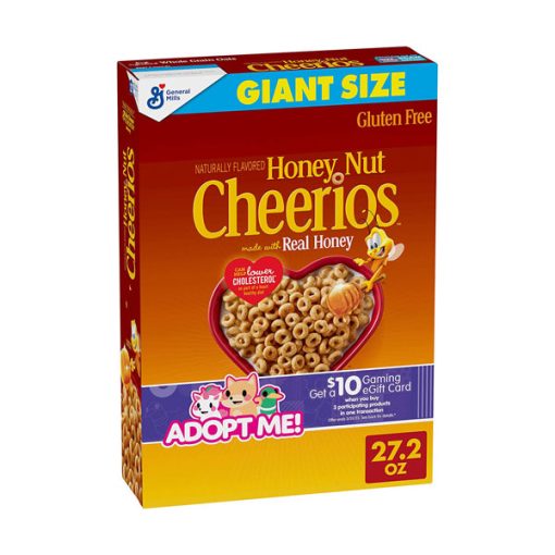 【Flash Sale + Free Shipping】Cheerios Honey Gluten Free Breakfast Cereal with Oats &  Nut Cheerios(4 Boxes -  10.8 oz,15.4 oz,18.8 oz and 27.2 oz) - Image 5