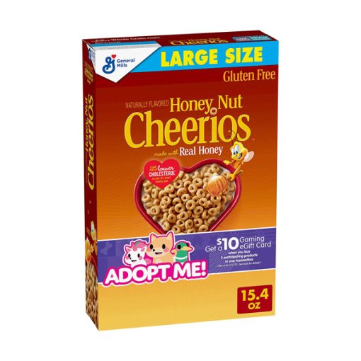【Flash Sale + Free Shipping】Cheerios Honey Gluten Free Breakfast Cereal with Oats &  Nut Cheerios(4 Boxes -  10.8 oz,15.4 oz,18.8 oz and 27.2 oz) - Image 3