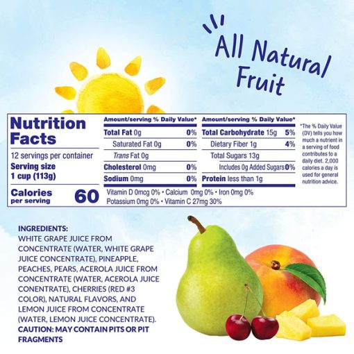 【2025 Flash Sales+ Free Shipping】Dole 4 Oz 12 Count  Fruit Bowls Cherry Mixed Fruit in 100% Juice - Image 4