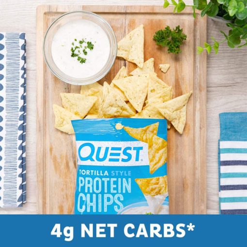 【2025 Flash Sales+ Free Shipping】Quest 1.1 Ounce Nutrition High Protein Tortilla Style Protein Chips - Pack of 12 - Image 4
