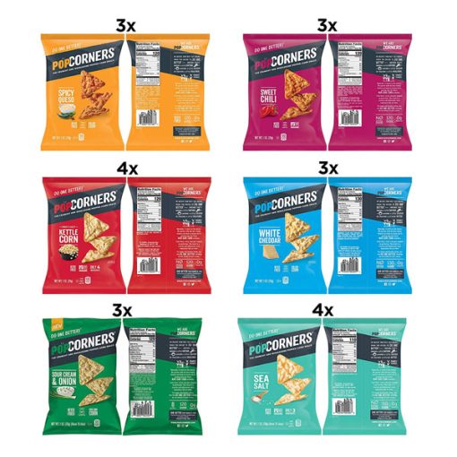 【2025 Flash Sales+ Free Shipping】Popcorners 1 Ounce 20 Packs Snack Variety Pack - Image 2