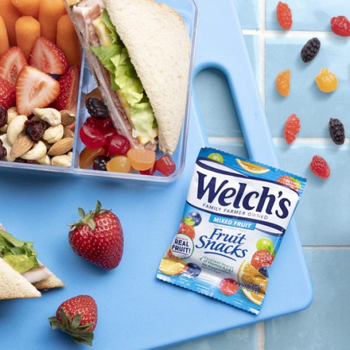 【2025 Flash Sales+ Free Shipping】Welch's 0.9 oz Mixed Fruit Gluten Free Fruit Snacks - Individual Single Serve Bags 40 Count (Pack of 1) - Image 3