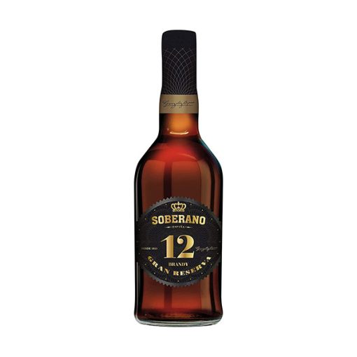 【2025 Flash Sales+ Free Shipping】Soberano 12 Year Aged American Oak Casks Gran Spanish Brandy Reserva - 70 cl Bottle