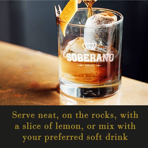 【2025 Flash Sales+ Free Shipping】Soberano 12 Year Aged American Oak Casks Gran Spanish Brandy Reserva - 70 cl Bottle - Image 4