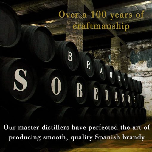 【2025 Flash Sales+ Free Shipping】Soberano 12 Year Aged American Oak Casks Gran Spanish Brandy Reserva - 70 cl Bottle - Image 5