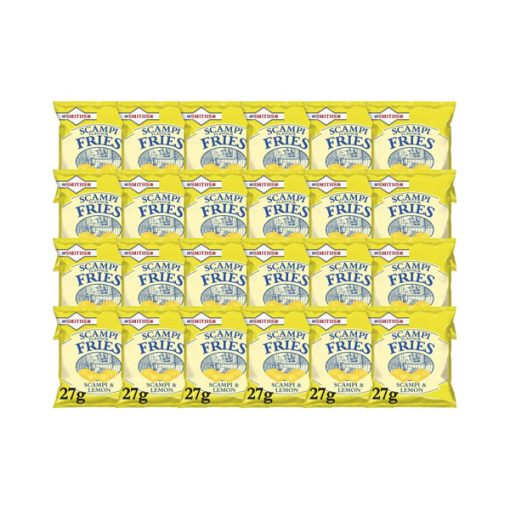 【2025 Flash Sales+ Free Shipping】Smith's Savoury Selection Scampi & Lemon Fries 27g (Sheet of 24 Bags) - Image 3
