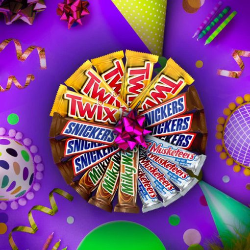 【2025 Flash Sales+ Free Shipping】SNICKERS, TWIX, 3 MUSKETEERS & MILKY WAY 33.31-Ounce 18-Count Box Full Size Chocolate Candy Bars - Image 5