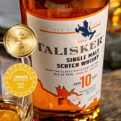【2025 Flash Sales+ Free Shipping】Talisker 10 Year Old Single Malt Scotch Whisky 70 cl with Gift Box - Image 2