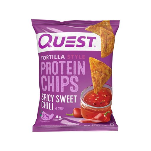 【2025 Flash Sales+ Free Shipping】Quest 1.1 Ounce Nutrition Tortilla Chip Spicy Sweet Chili - Pack of 12