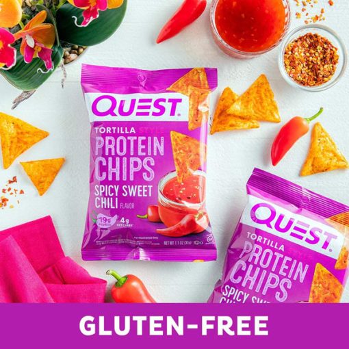 【2025 Flash Sales+ Free Shipping】Quest 1.1 Ounce Nutrition Tortilla Chip Spicy Sweet Chili - Pack of 12 - Image 3