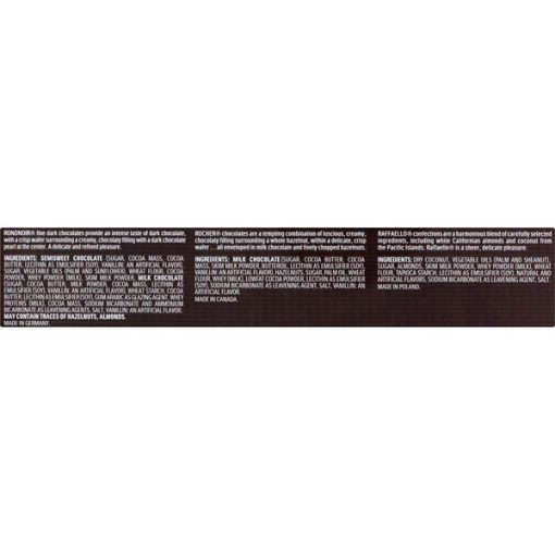 【2025 Flash Sales+ Free Shipping】Ferrero Collection 9.1 oz, 24 Count Premium Gourmet Assorted Hazelnut Milk Chocolate, Dark Chocolate and Coconut - Image 12