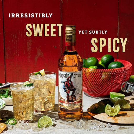 【2025 Flash Sales+ Free Shipping】Captain Morgan 1L Original Spiced Gold Rum - Image 4
