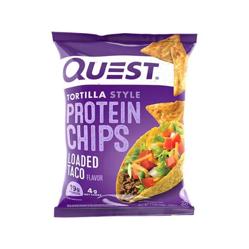 【2025 Flash Sales+ Free Shipping】Quest 1.1 Ounce Nutrition Tortilla Style Protein Chips & Loaded Taco - Pack of 12