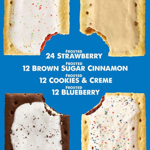【Flash Sale + Free Shipping】Pop-Tarts Toaster Pastries for Breakfast Foods (60 Pop-Tarts) - Image 5