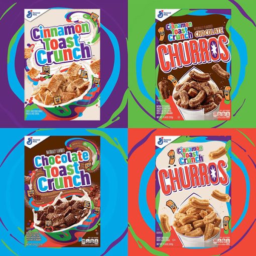 【Flash Sale + Free Shipping】Cinnamon Toast Crunch Original Crispy Breakfast Cereal 16.8 oz.(2 Boxes) & Sugar Squares Toast Crunch 12 oz 1 box - Image 11