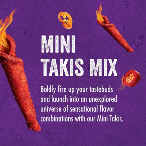 【2025 Flash Sales+ Free Shipping】Takis 30.75 Ounces 25 Individual Snack Packs Hot Chili Pepper and Lime Artificially Flavored Mini Fuego and Nitro Rolled Tortilla Chips - 1.23 Ounces Each - Image 3