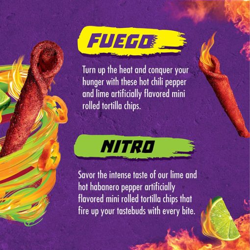【2025 Flash Sales+ Free Shipping】Takis 30.75 Ounces 25 Individual Snack Packs Hot Chili Pepper and Lime Artificially Flavored Mini Fuego and Nitro Rolled Tortilla Chips - 1.23 Ounces Each - Image 5